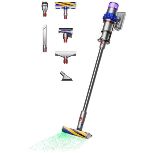 Dyson V15 Detect Fluffy (2023) - Steelstofzuiger - HEPA-filtratie - Fluffy Optic™ reinigingskop