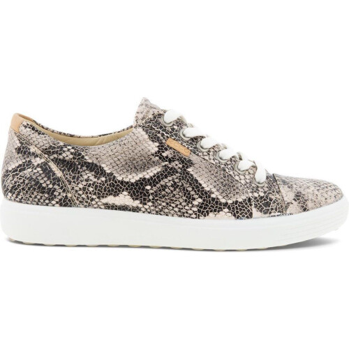 ECCO Soft 7 - Dames Sneakers - Leer - Groen - Maat 36 Tweedehands