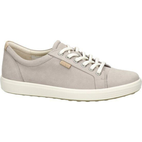ECCO SOFT 7 - Sneakers - Lichtgewicht leren - Grijs