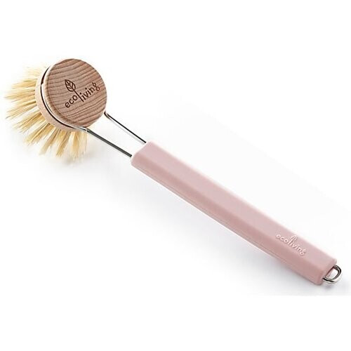 Eco Living Afwasborstel met Vervangende kop - Roze Tweedehands