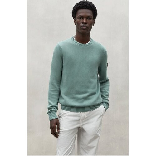 Ecoalf mannen vegan Gebreide Trui Staart Mintgroen Tweedehands