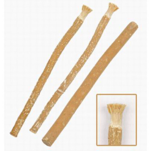 Ecologische Miswak houten tandenborstel, set van 3 stuks Tweedehands