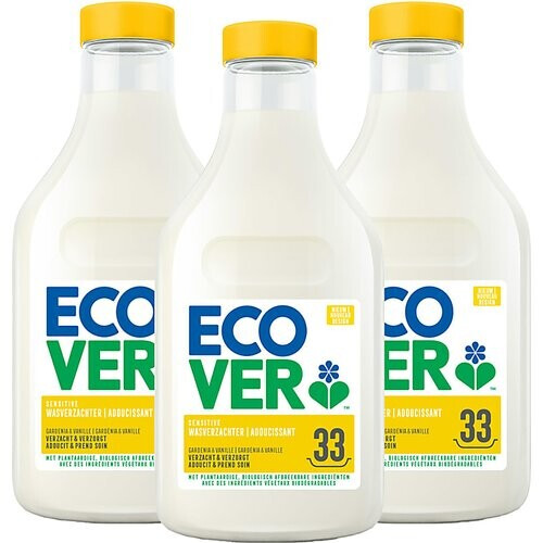 Ecover Wasverzachter Pack - Gardenia & Vanille 3x1L Tweedehands