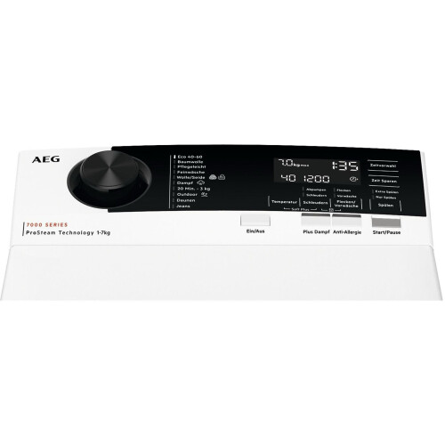 Eg Ltr7a71370 Serie 7000 Wasmachine Bovenlader 7kg 1300t | Nieuw (outlet)