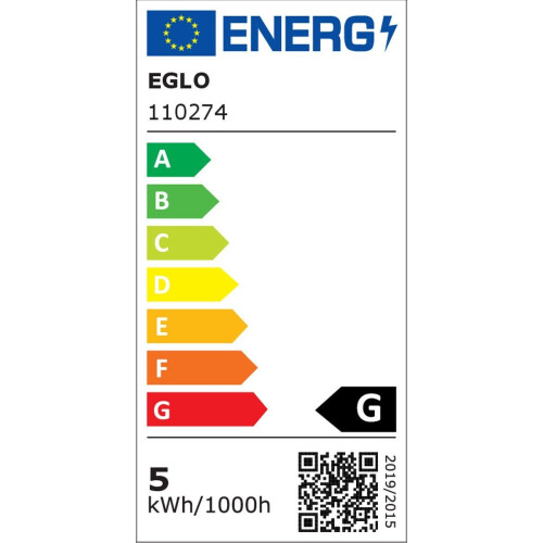 EGLO connect.z Smart LED Lamp - E27 - Dimbaar RGB licht & Warm wit licht (3000K) - Ø 9,5 cm - Zigbee