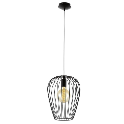 EGLO Newtown - Hanglamp - E27 -Ø 27,5 cm - Zwart Tweedehands