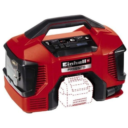 Einhell 4020460 - Accu Compressor PRESSITO Li Solo - Hybride functie 11 bar