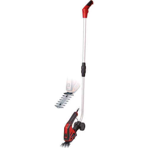Einhell Accu Gras-/Heggenschaar GC-CG 3,6/70 Li - 3,6 V Li-ion - 2.0 Ah accu - Knipbreedte 70 mm - Snoeibreedte 110 mm - Telescopische geleidesteel Tweedehands