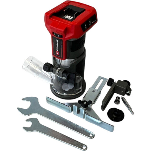 Einhell Accu Kantenfrees TP-ET 18 Li BL Solo - Power X-Change - 18 V - Koolborstelloze motor - 6/8 mm spantang Tweedehands