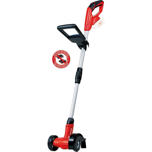 Einhell Accu Voegenreiniger GE-CC 18 Li Solo - Power X-Change - 18V/Li-ion - 1200 t/min - Borsteldiameter: 10 cm - Incl. staal- en nylonborstel - Excl. accu en lader Tweedehands