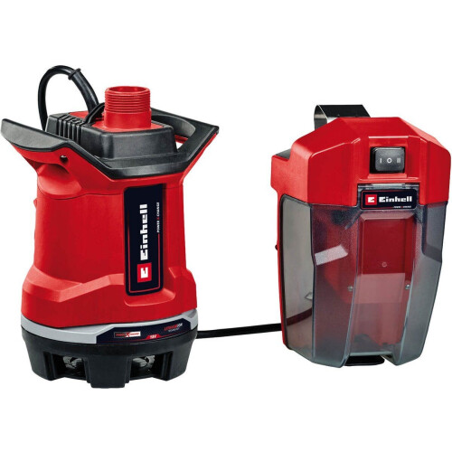 Einhell Accu Vuilwaterpomp GE-DP 18/25 Li Solo - Power X-Change - 18 V/Li-Ion - 7.500 l/u - Max. opvoerhoogte: 5 m - Max. dompeldiepte: 4 m - Afzuigend tot: 35 mm - ECO/BOOST modus - Excl. accu en lader Tweedehands