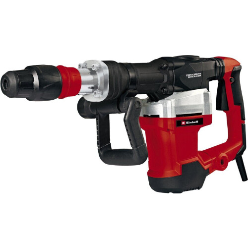 Einhell Elektrische Breekhamer TE-DH 32 - 1500 W - 32 J - SDS-Max - Punt en platte beitel - Transport-/Opbergkoffer
