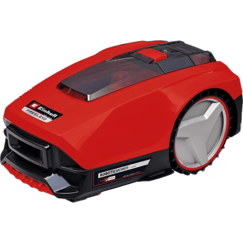 Einhell FREELEXO 550 Robotmaaier Set - Tot 550 m² - 20-60 mm - Zwart/Rood - Incl. 3.0 Ah Accu &