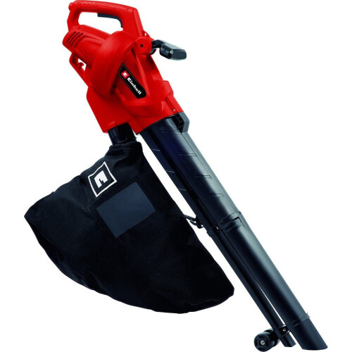 Einhell GC-EL 3024 E - Elektrische Bladblazer/-zuiger - 3000 W - Blaassnelheid: 240 km/u - Hakselfunctie 10:1 - Opvangzak 40 L