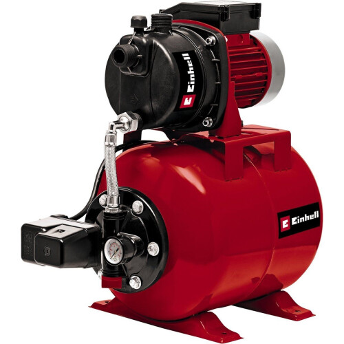 Einhell GC-WW 6538 - Elektrische Hydrofoorpomp - 650 W - 3800 l/u - 3,6 bar - Inhoud drukvat: 20 L - Max. opvoerhoogte: 36 m