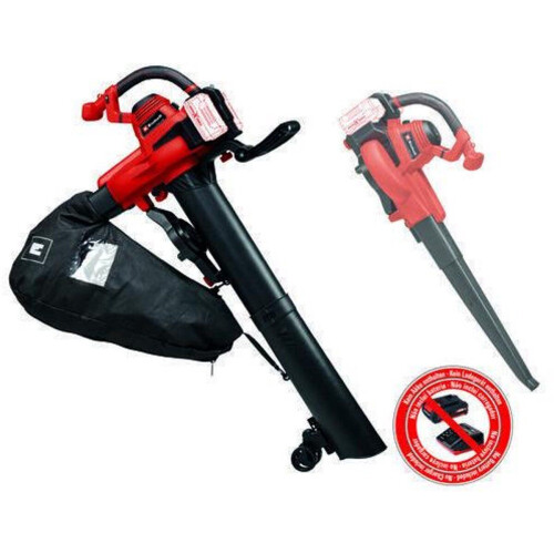 Einhell GE-CL 36/230 Li E Solo - Accu Bladblazer-/zuiger - 36 V/Li-ion - Blaassnelheid 230 km/h - Turbo functie - Incl. zuigbuis + blaasbuis
