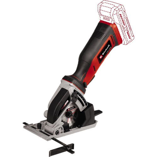 Einhell TE-CS 18/89 Li - Mini Handcirkelzaag - 28 mm zaagdiepte - Rood Zwart Tweedehands