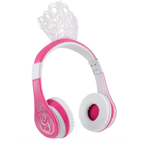 Ekids Wicked WK-B52GL - Draadloze kinderkoptelefoon - Volumebegrenzing - Tiara