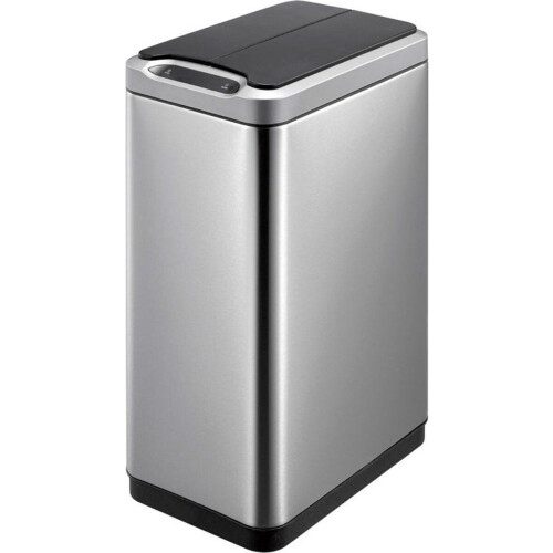 EKO Phantom Sensor Bin - Prullenbak 30L - Automatische sensor - mat RVS zwart
