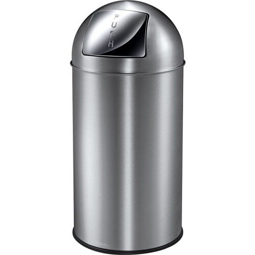 EKO - Pushcan 40 liter - Stainless steel - mat RVS Tweedehands