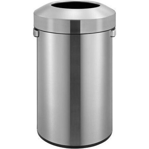 EKO Urban Bin - Prullenbak - 90 liter - RVS mat Tweedehands