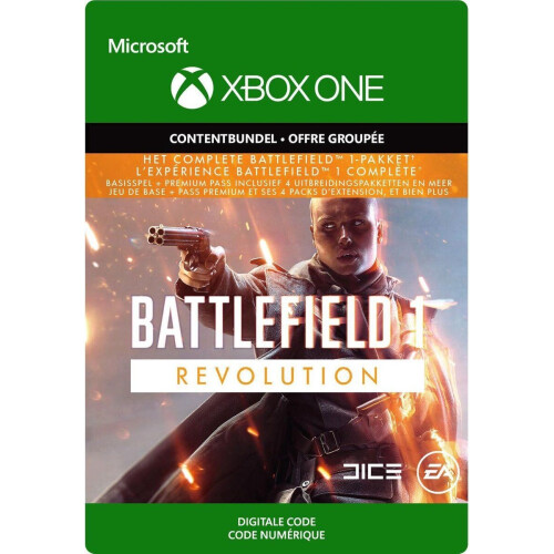 Electronic Arts Battlefield 1 Revolution - Xbox One Download - Inclusief Premium Pass en 4 uitbreidingen Tweedehands