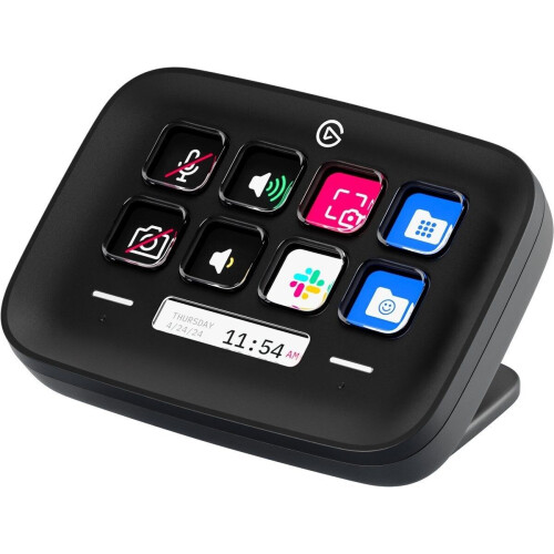Elgato Stream Deck Neo - Macro toetsenbord - 8 toetsen - Zwart