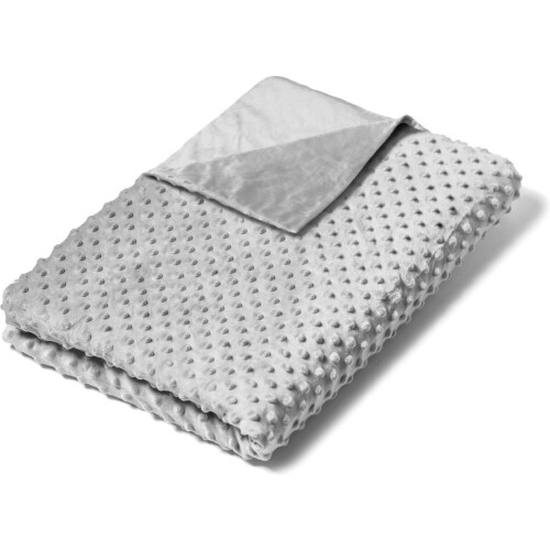 Ella Verzwaringsdeken Overtrek - Voor 11kg en 13kg - Zachte Minky Fleece - Grijs Tweedehands