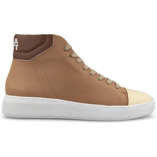 Ella & Witt dames vegan High Top Sneaker Adams Bruin Tweedehands