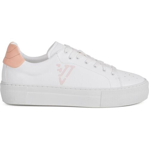 Ella & Witt dames vegan Sneaker Joy Wit & Perzik