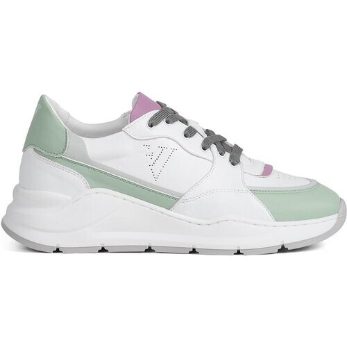 Ella & Witt dames vegan Sneakers Goodall Ii Mint / Grijs / Lila / White Tweedehands