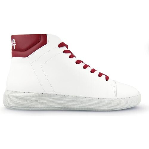 Ella & Witt mannen vegan Adams Sneaker Wit & Rood Tweedehands