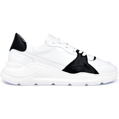 Ella & Witt mannen vegan Goodall Sneaker Zwart & Wit Tweedehands