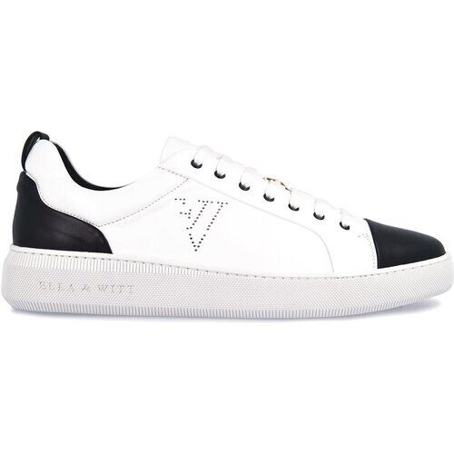 Ella & Witt mannen vegan Nikola Sneaker Zwart & Wit Tweedehands