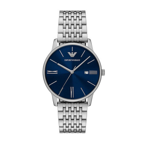 Emporio Armani AR11674 - Polshorloge 39mm - Zilverkleurig
