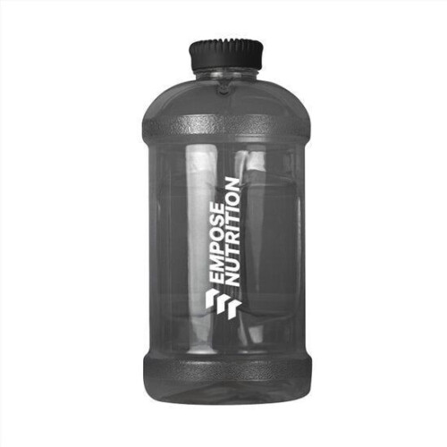 Empose Nutrition Waterkan - Waterfles - 2,2 L - Lekvrije dop - Zwart
