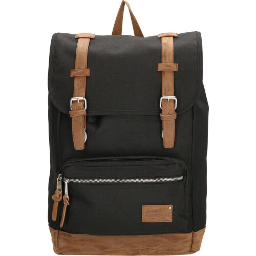 Enrico Benetti Santiago - Rugzak 17 inch laptop - 23L - Zwart Tweedehands