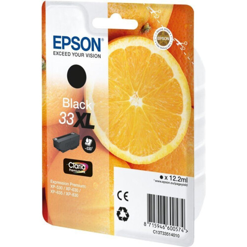 Epson 33XL - Inktcartridge - Hoge capaciteit - Zwart Tweedehands