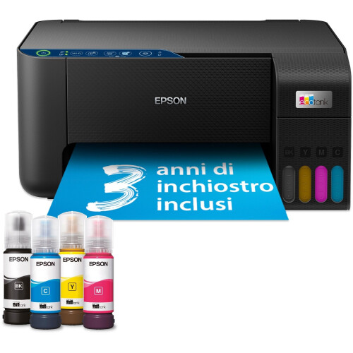 Epson EcoTank ET-2861 - A4 Multifunctionele Wi-Fi-printer - Printen Kopiëren Scannen Tweedehands