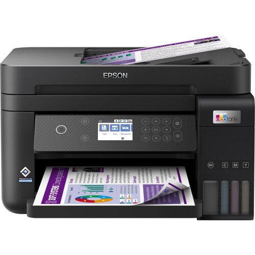 Epson EcoTank ET-3850 - A4 Inkjetprinter - Wi-Fi Dubbelzijdig Afdrukken - Kleur