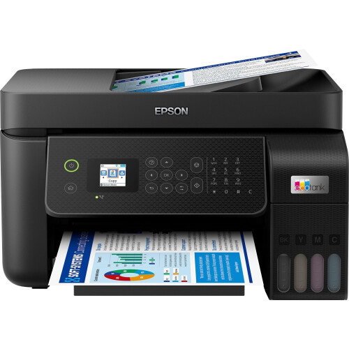 Epson EcoTank ET-4800 - A4 Multifunctionele Wi-Fi-printer - Scannen Kopiëren Fax Tweedehands