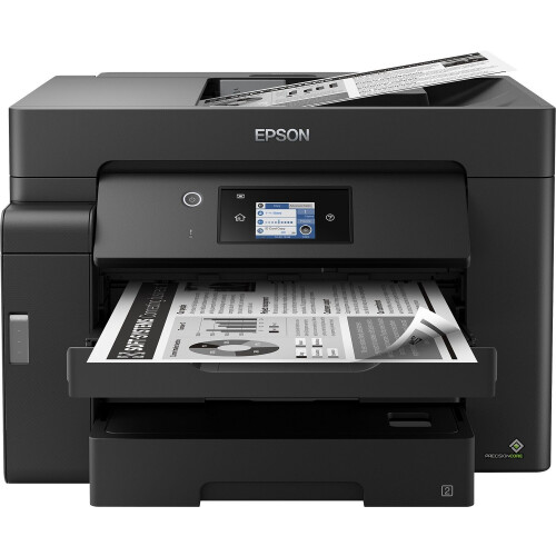 Epson ET-M16600 - All-in-one printer - Dubbelzijdig printen - Zwart Tweedehands