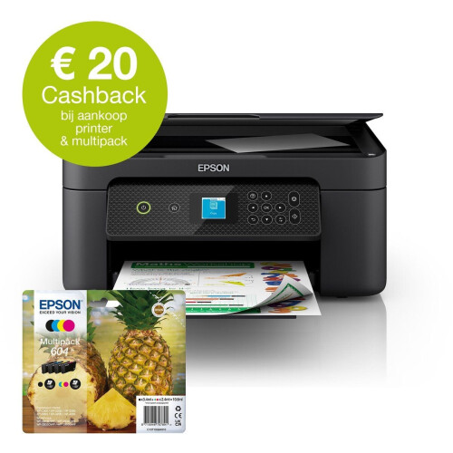 Epson Expression Home XP-3200 - All-In-One Inkjetprinter - Draadloos printen - Geschikt voor ReadyPrint Tweedehands