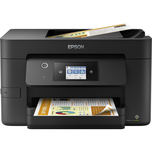 Epson WF-3820DWF - All-in-one printer - ADF Dubbelzijdig printen Kleur Tweedehands