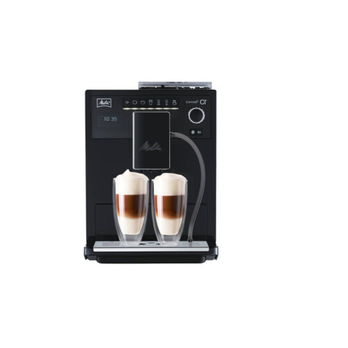 Melitta Caffeo CI E970 - Volautomatische koffiemachine - 2 bonenreservoirs - Pure Black