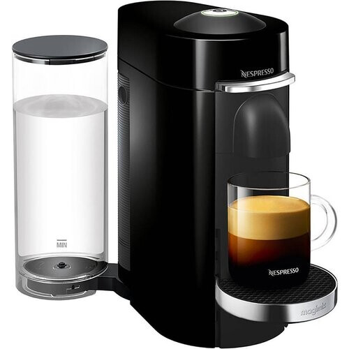 Refurbished Espressomachine gecombineerd Compatibele Nespresso Magimix M600 Vertuo Plus 11385B 1.8L - Zwart Tweedehands