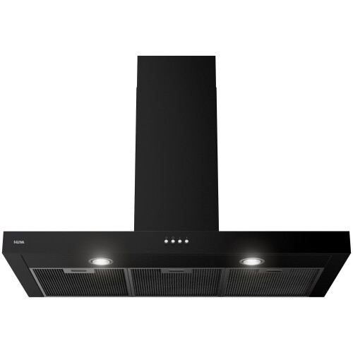 ETNA AB290ZT - Blokmodel Schouwkap - 3 Afzuigstanden - Zwart Tweedehands