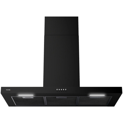 ETNA AB390ZT - Wandschouw afzuigkap - 3 snelheden A++ - Matzwart Tweedehands