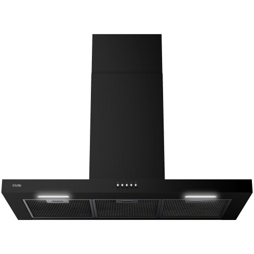 ETNA AB390ZT - Wandschouw afzuigkap - 638 m³/h - A++ - Matzwart