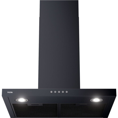 Etna AB661ZT - Wandschouw afzuigkap - LED verlichting - Zwart Tweedehands